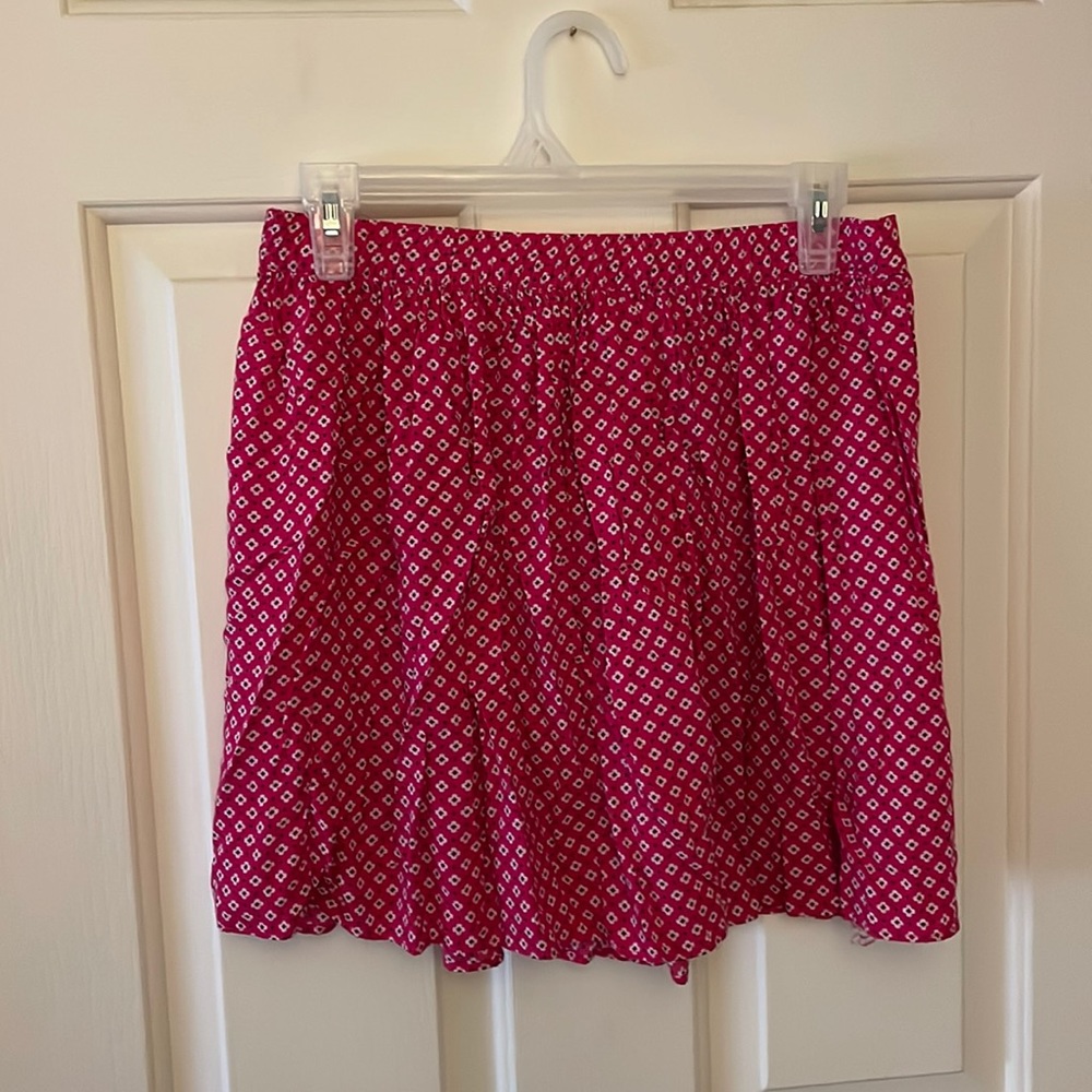 Pink Flowy Skirt from American Eagle